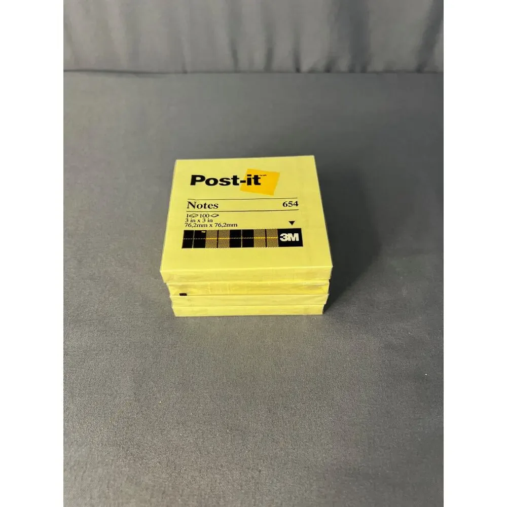 Vintage Post-Its 1991 Three Packs NIP Sealed NOS